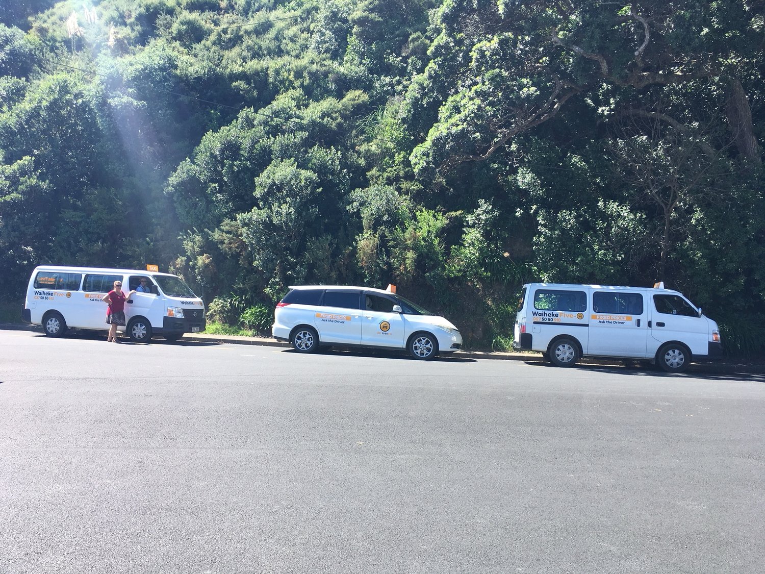 Special events transport on Waiheke Island